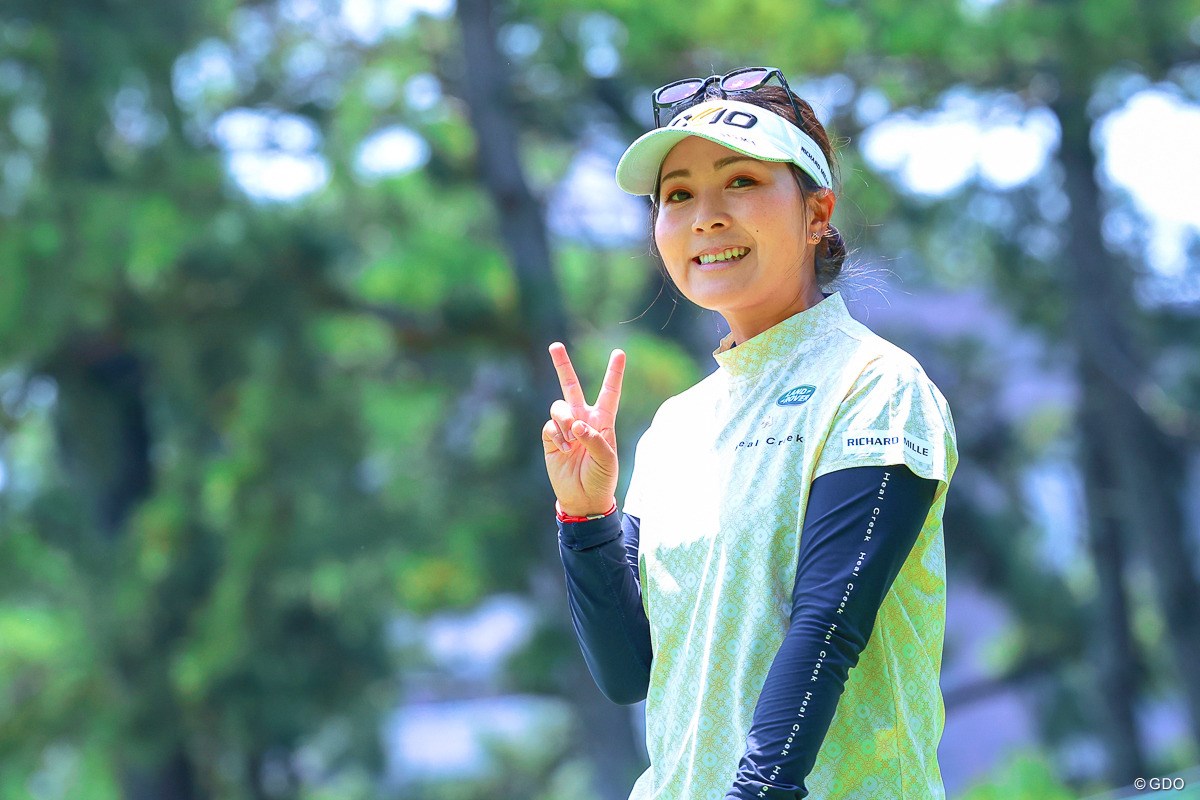 2023年 RKB×三井松島レディス 初日 青木瀬令奈