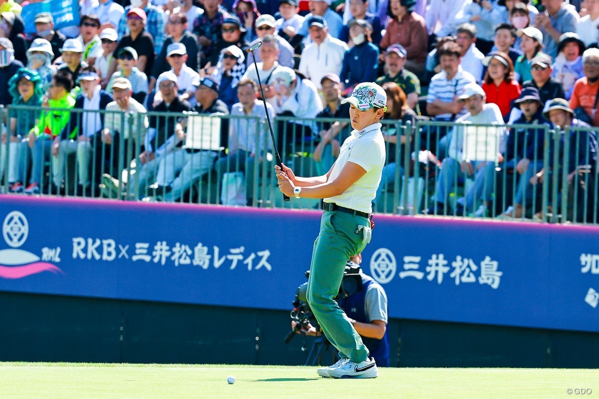 2023年 RKB×三井松島レディス 最終日 岩井明愛
