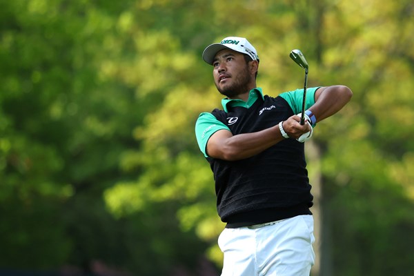 初日を2オーバー「72」で終えた松山英樹(Maddie Meyer/PGA of America via Getty Images)