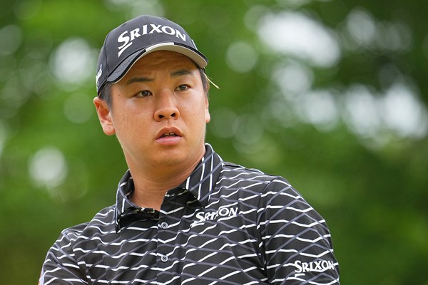 2023年 ゴルフパートナー PRO-AMトーナメント 2日目 呉司聡 中国出身の両親のもと、日本で生まれ育ち、アメリカの大学を卒業した経歴を持つ