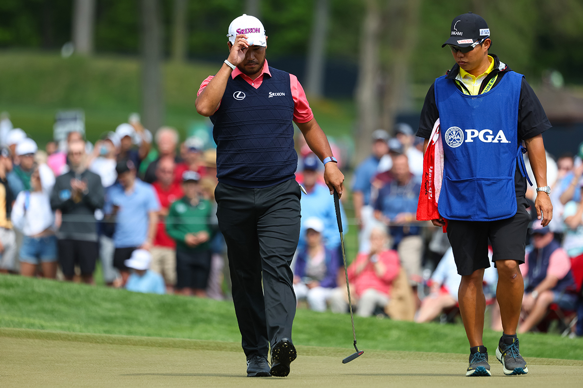 2日目は我慢の「71」でプレー(Maddie Meyer／PGA of America via Getty Images)