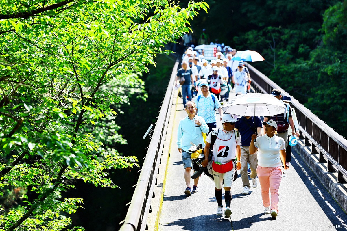 2023年 ブリヂストンレディスオープン 3日目 鈴木愛