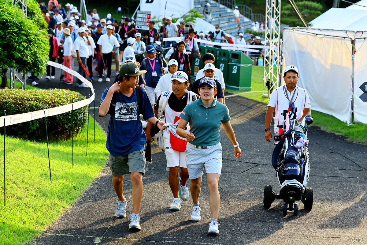 2023年 ブリヂストンレディスオープン 3日目 岩井明愛