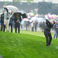 3日目は「75」で後退(Darren Carroll／PGA of America via Getty Images) 2023年 全米プロゴルフ選手権 3日目 フィル・ミケルソン