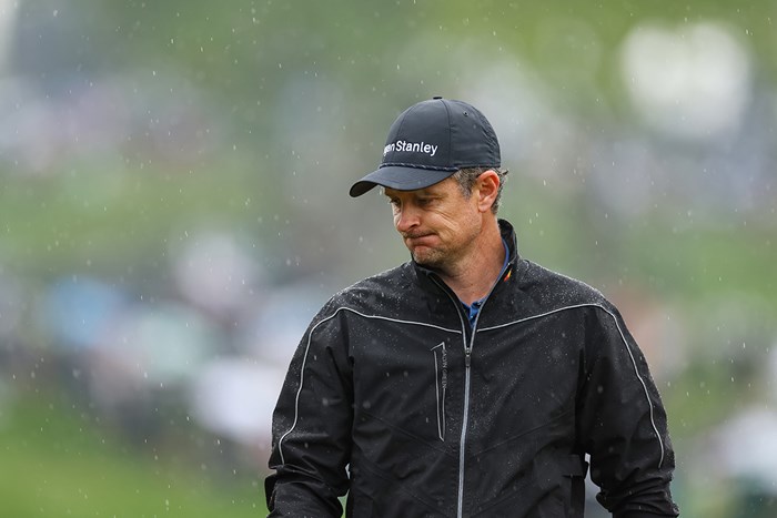 10年ぶりのメジャー制覇へ奮闘(Scott Taetsch／PGA of America via Getty Images) 2023年 全米プロゴルフ選手権 3日目 ジャスティン・ローズ