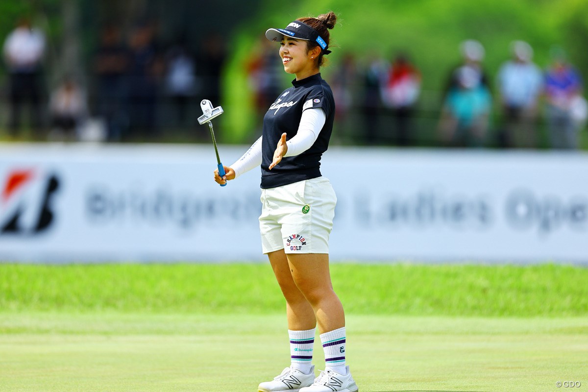 2023年 ブリヂストンレディスオープン 最終日 山下美夢有