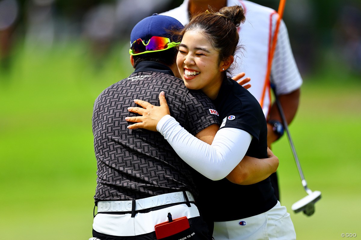 2023年 ブリヂストンレディスオープン 最終日 岩井明愛 山下美夢有