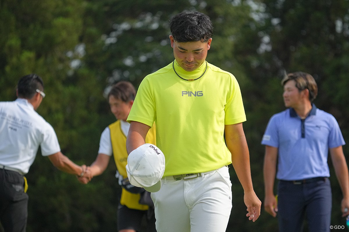 2023年 ゴルフパートナー PRO-AMトーナメント 最終日 蝉川泰果
