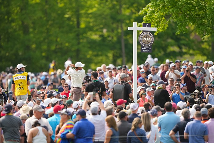 優勝争いは白熱（提供：2023 PGA of America） 2023年 全米プロゴルフ選手権 4日目 ブルックス・ケプカ