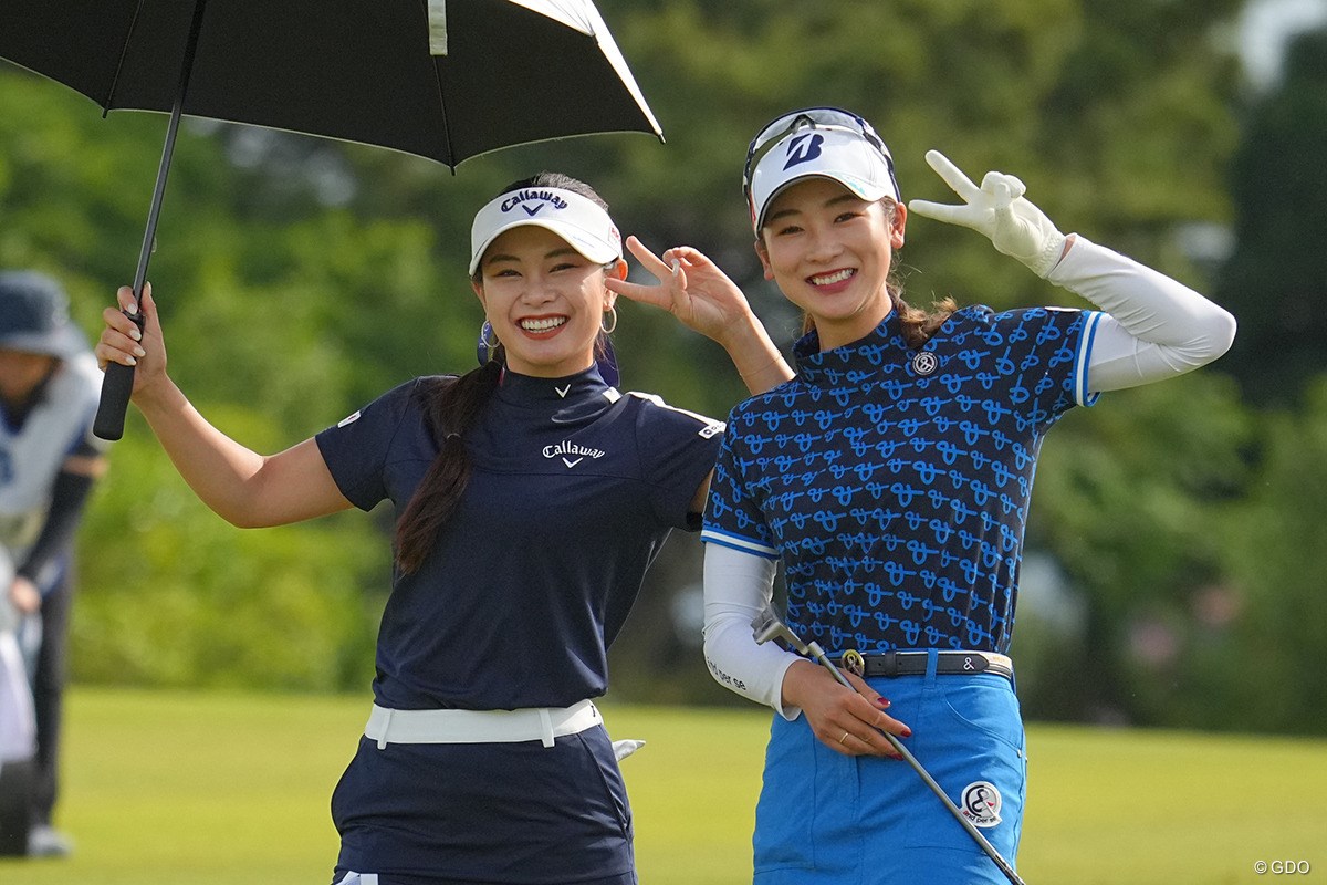2023年 リゾートトラスト レディス 初日 河本結 松田鈴英