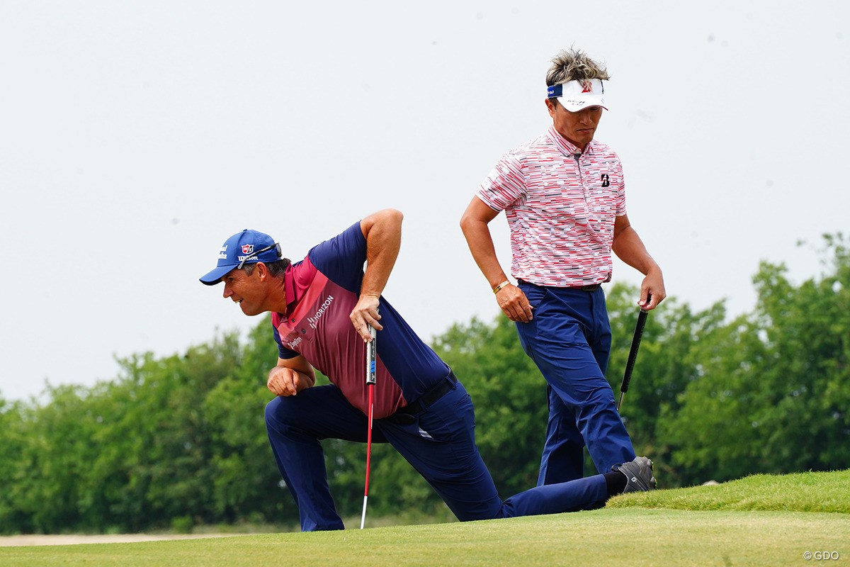2023年 キッチンエイド全米シニアプロ選手権 3日目 パドレイグ・ハリントン 宮本勝昌
