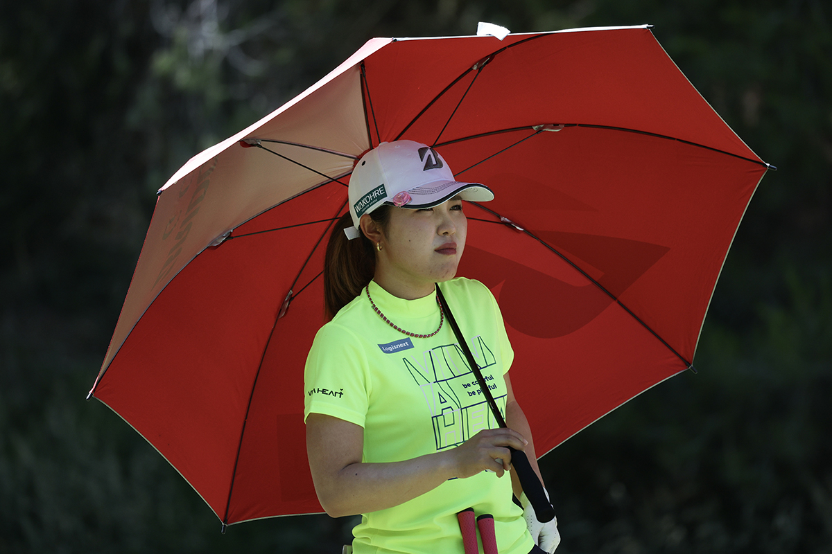 古江彩佳は準決勝進出を決めた (Photo by Harry How/Getty Images)