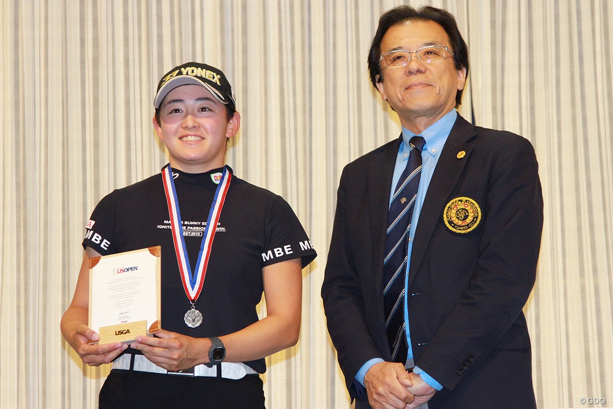 2023年 全米女子オープン presented by プロメディカ 事前 岩井明愛