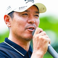 スナッグゴルフで子供達に向けるまなざしは優しい 2023年 ASO飯塚チャレンジドゴルフトーナメント 事前 矢野東