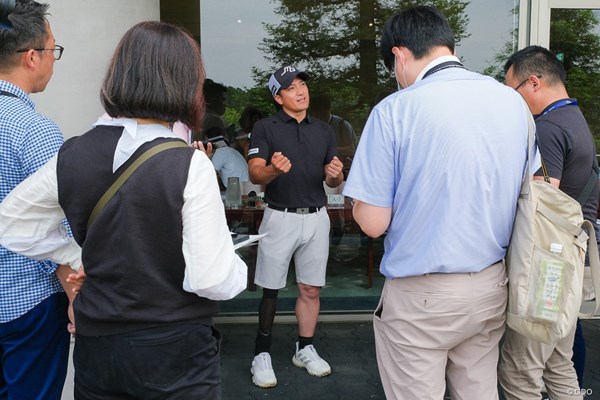 2023年 ASO飯塚チャレンジドゴルフトーナメント 事前 吉田隼人 心境は「わくわく半分、怖さ半分です」
