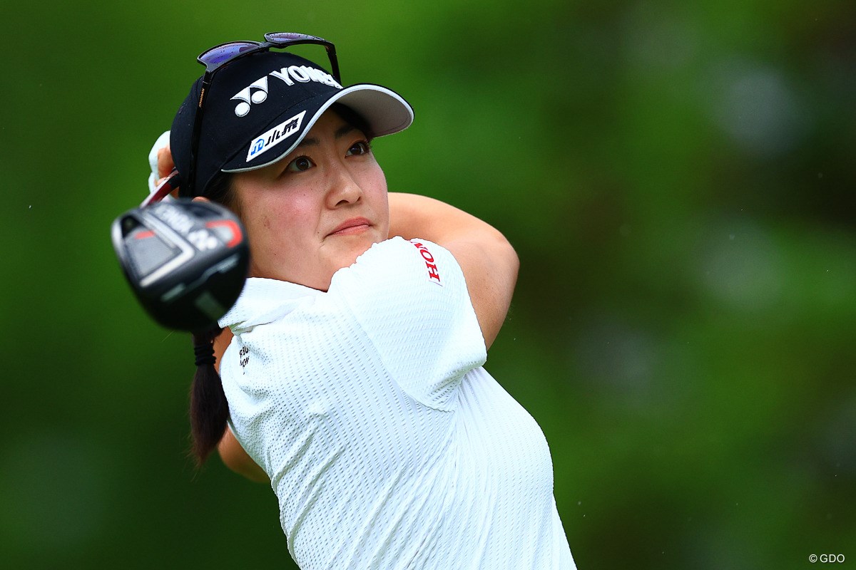 2023年 宮里藍サントリーレディスオープンゴルフトーナメント  初日 岩井千怜