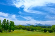 2023年 ASO飯塚チャレンジドゴルフトーナメント 2日目 コース風景