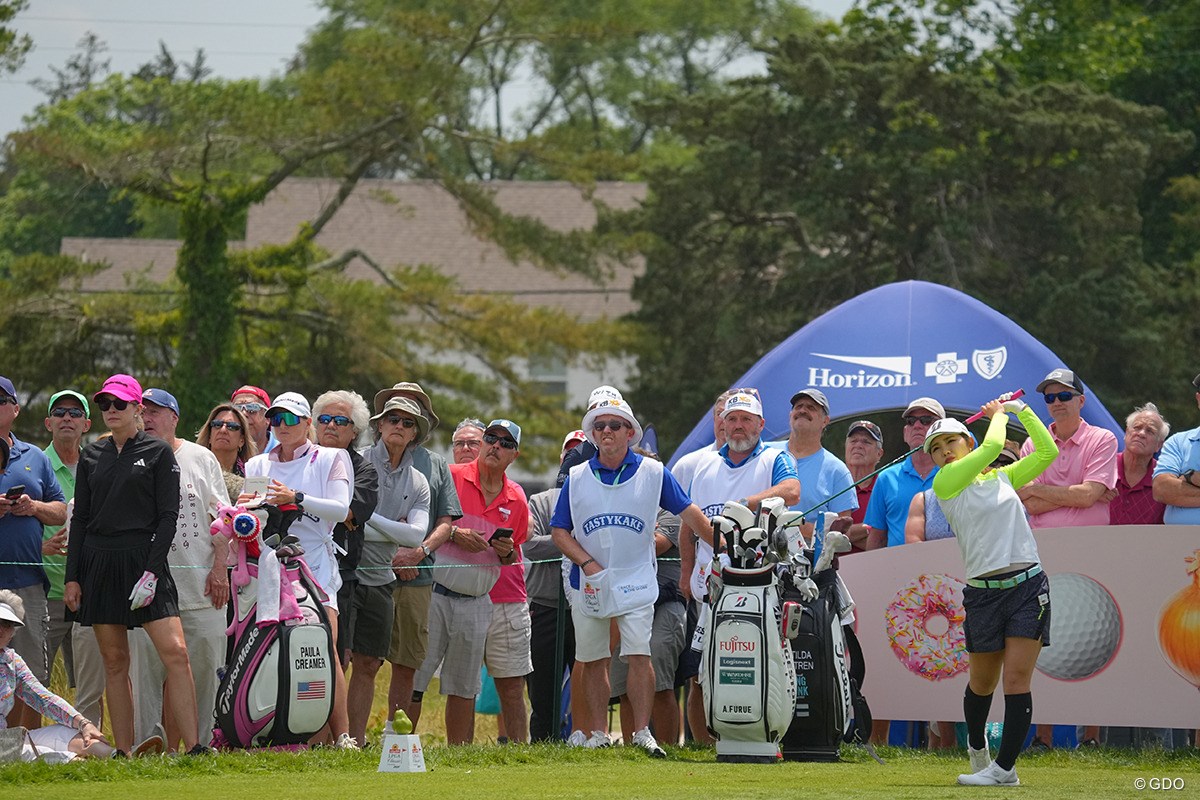 2023年 ショップライトLPGAクラシック by Acer 初日 古江彩佳 ポーラ・クリーマー