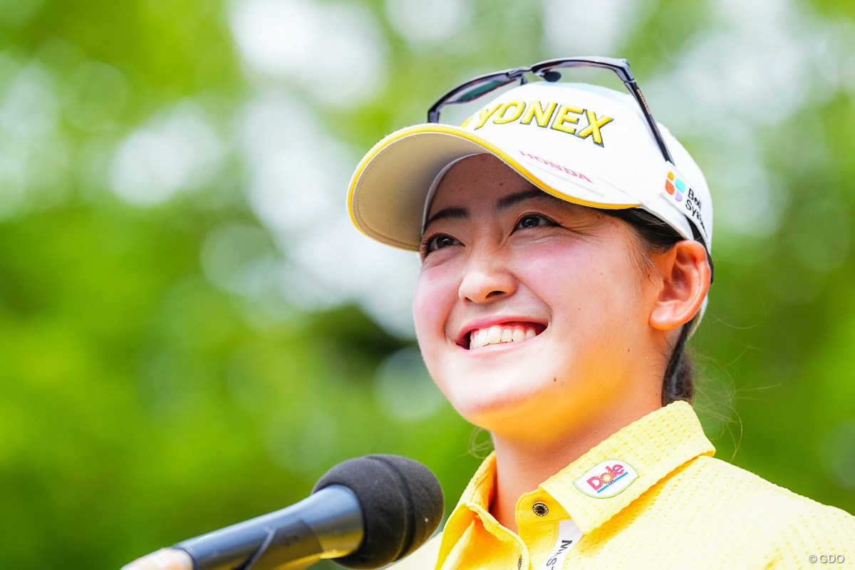 2023年 宮里藍 サントリーレディスオープンゴルフトーナメント 最終日 岩井千怜