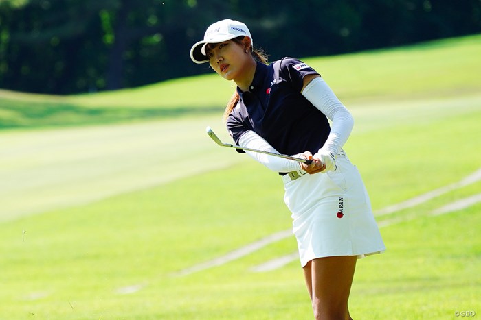 馬場咲希は思わぬ出遅れに 2023年 日本女子アマチュアゴルフ選手権 初日 馬場咲希