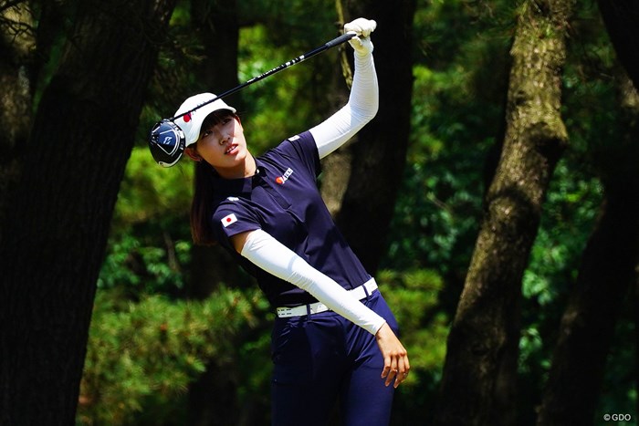 馬場咲希は2日目のガマンが実り決勝ラウンドへ 2023年 日本女子アマチュアゴルフ選手権 2日目 馬場咲希