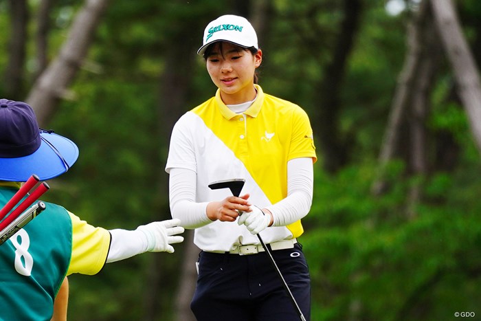 丁寧なプレーが光った 2023年 日本女子アマチュアゴルフ選手権 2日目 菅楓華