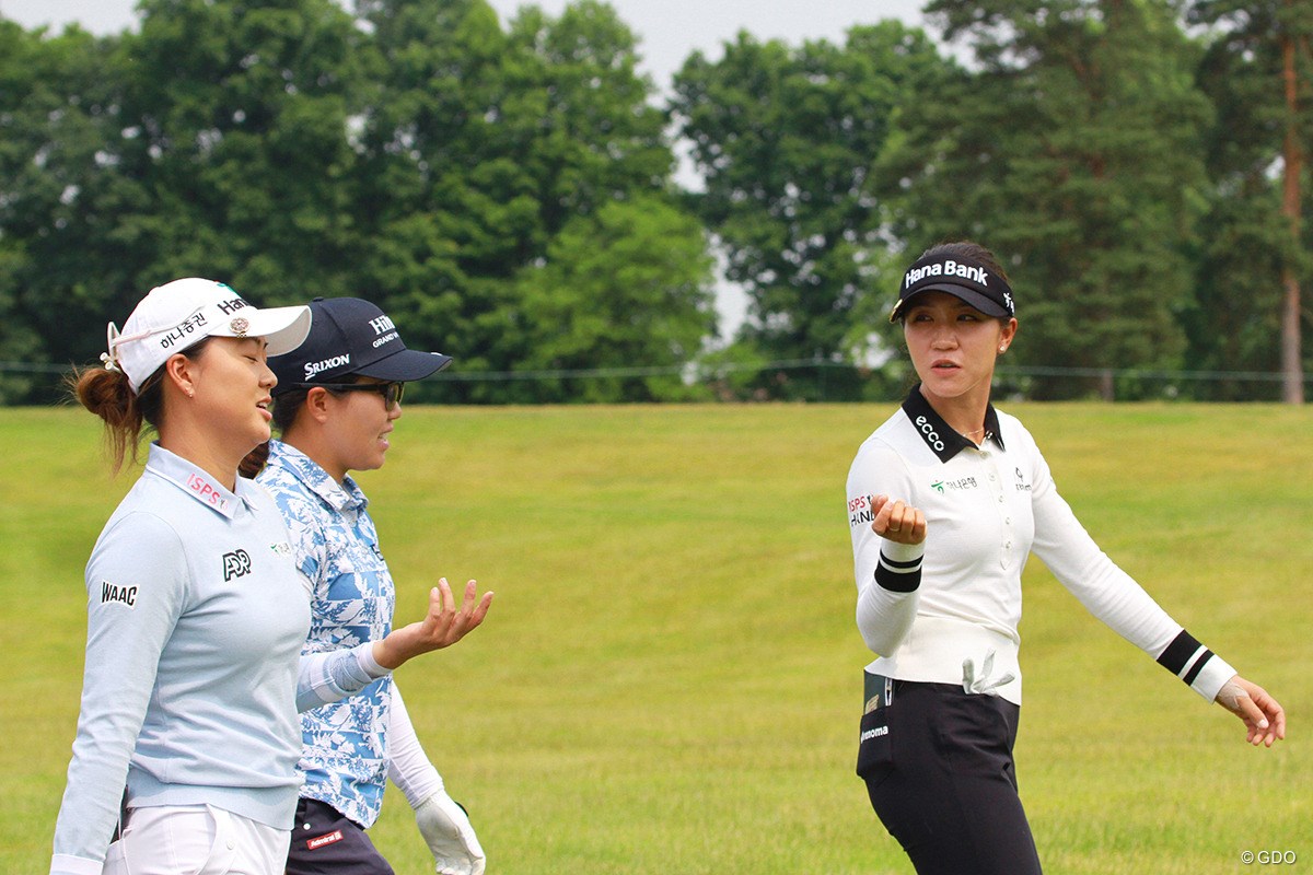2023年 マイヤーLPGAクラシック for Simply Give 初日 ミンジー・リー 畑岡奈紗 リディア・コー