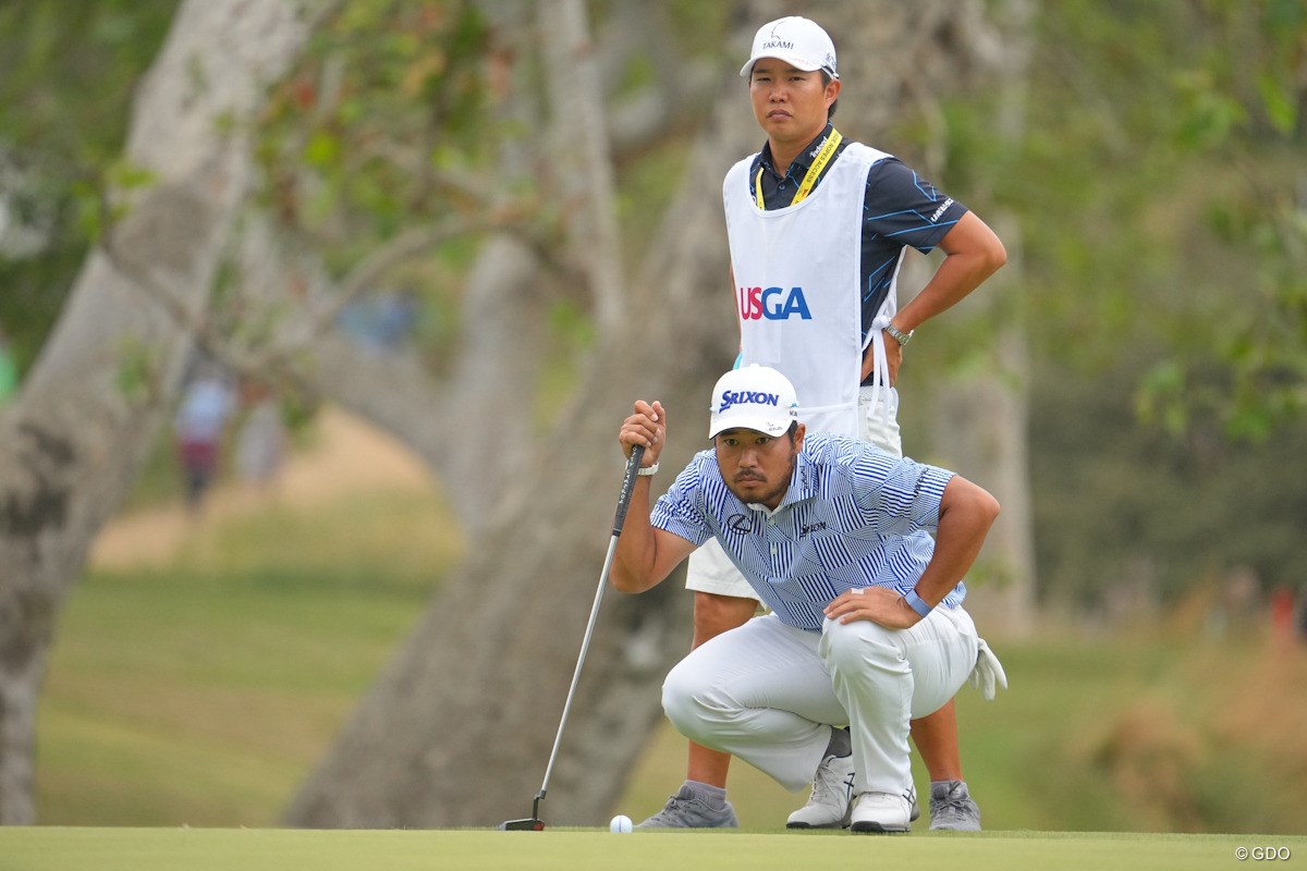 2023年 全米オープン 初日 松山英樹