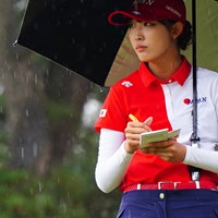 来週も再び「ジャパン」のユニフォームで 2023年 日本女子アマチュアゴルフ選手権 最終日 馬場咲希