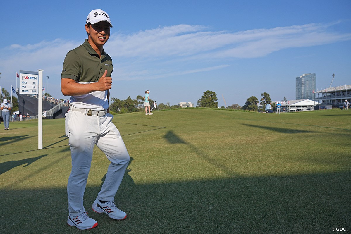 2023年 全米オープン 2日目 桂川有人