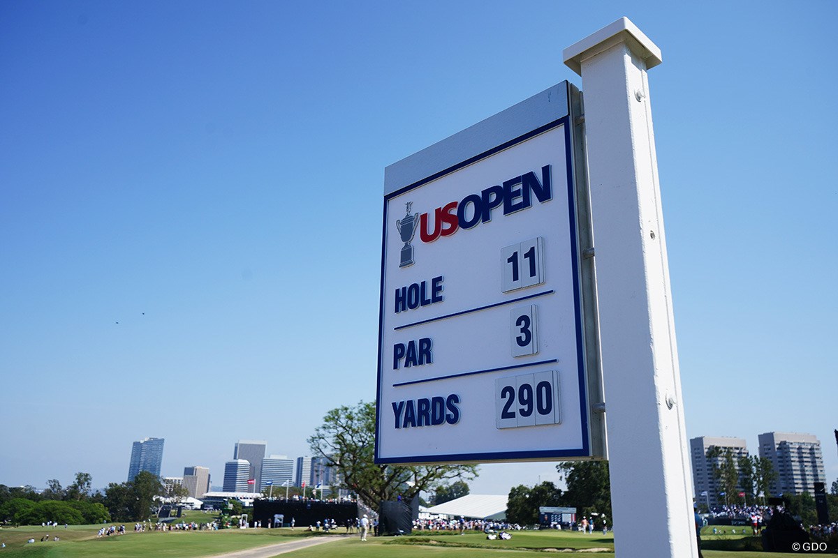2023年 全米オープン 2日目 11番ティ
