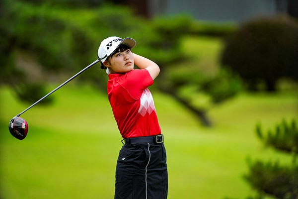 日本女子アマ覇者の飯島早織は2日目「68」。通算10アンダーで個人戦2位（大会提供）