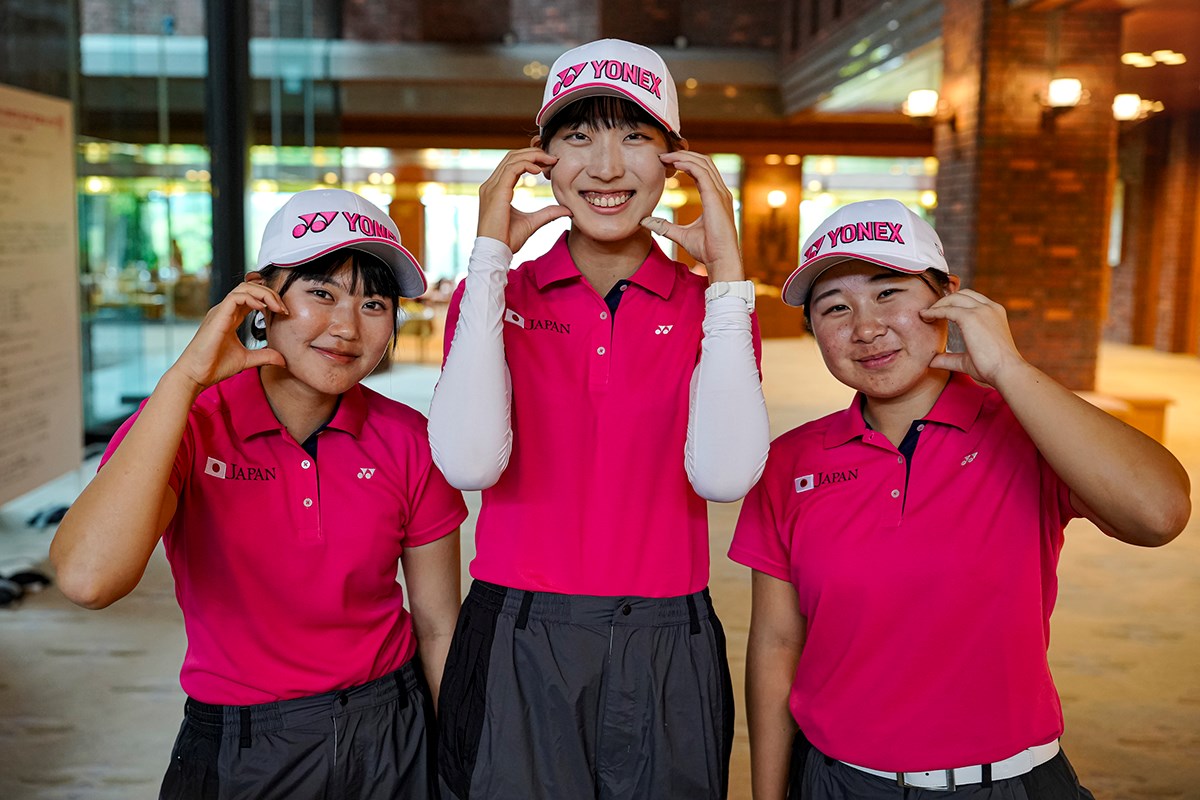 2023年 トヨタジュニアゴルフワールドカップ 3日目 飯島早織 馬場咲希 荒木優奈