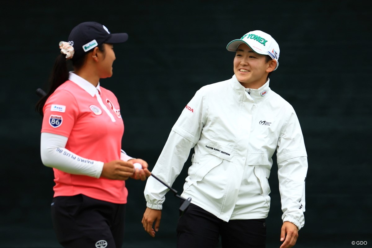 2023年 アース・モンダミンカップ 初日 岩井明愛