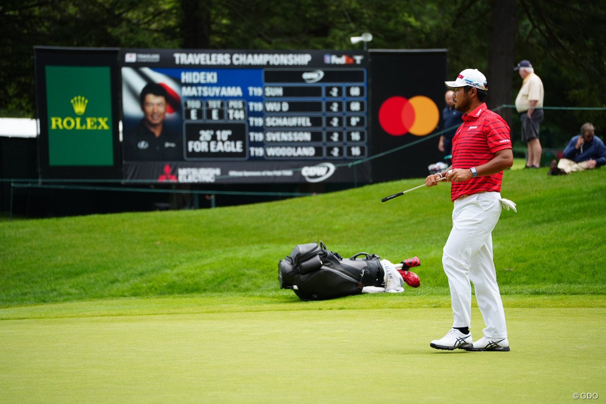 2023年 トラベラーズ選手権 初日 松山英樹