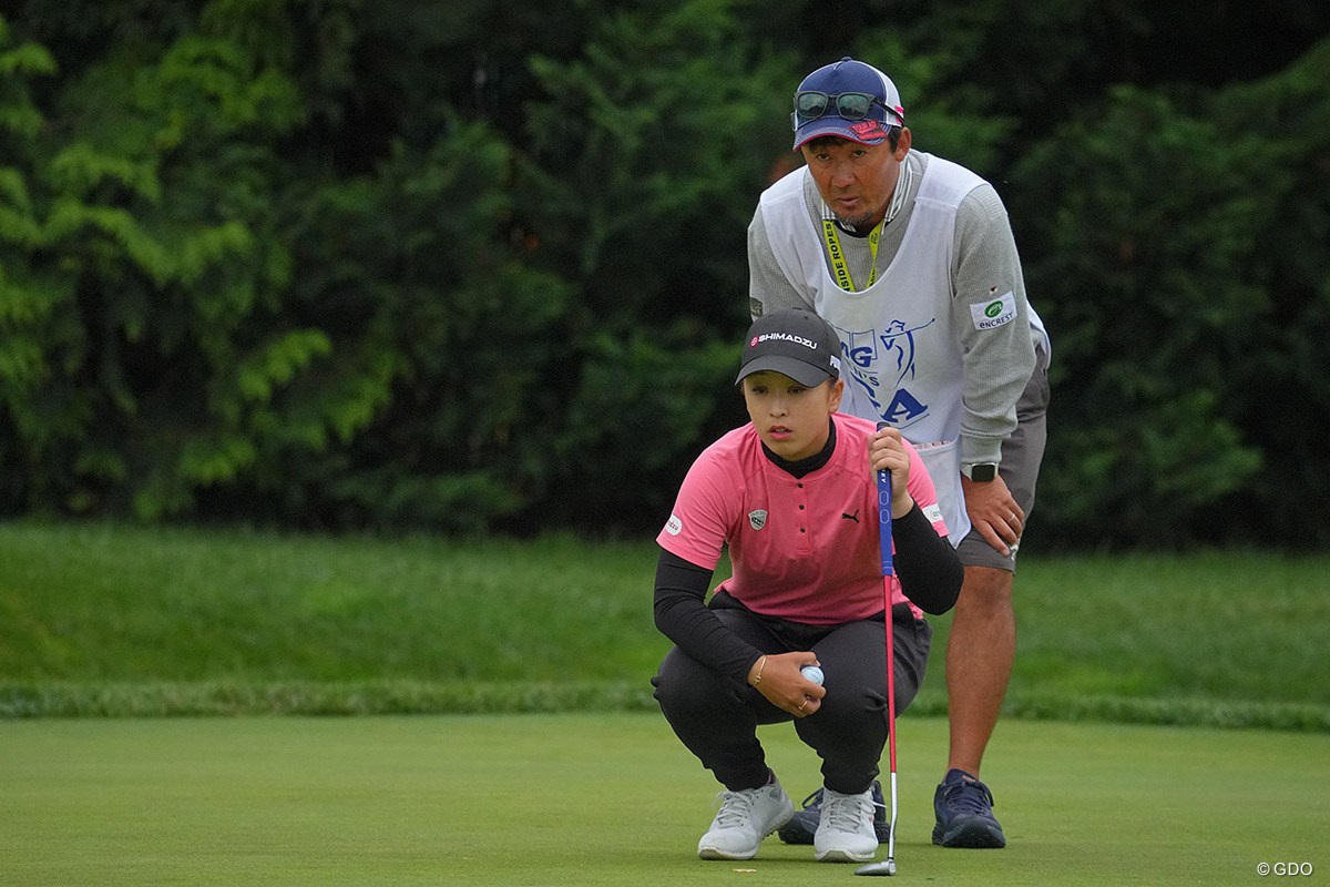 2023年 KPMG全米女子プロゴルフ選手権 初日 西郷真央