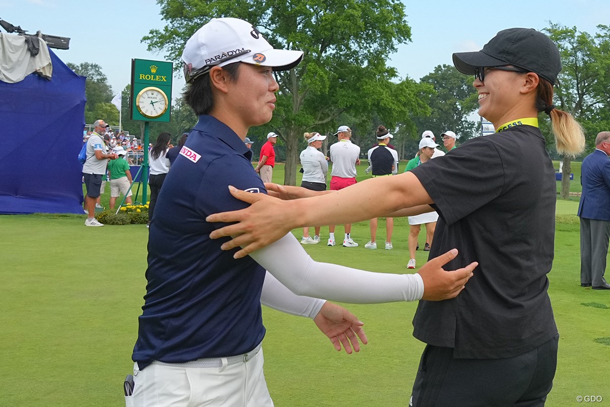 2023年 KPMG全米女子プロゴルフ選手権 最終日 笹生優花 渋野日向子