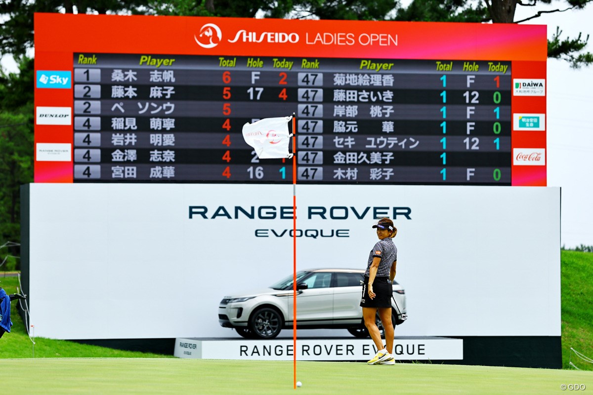2023年 資生堂 レディスオープン 2日目 藤本麻子