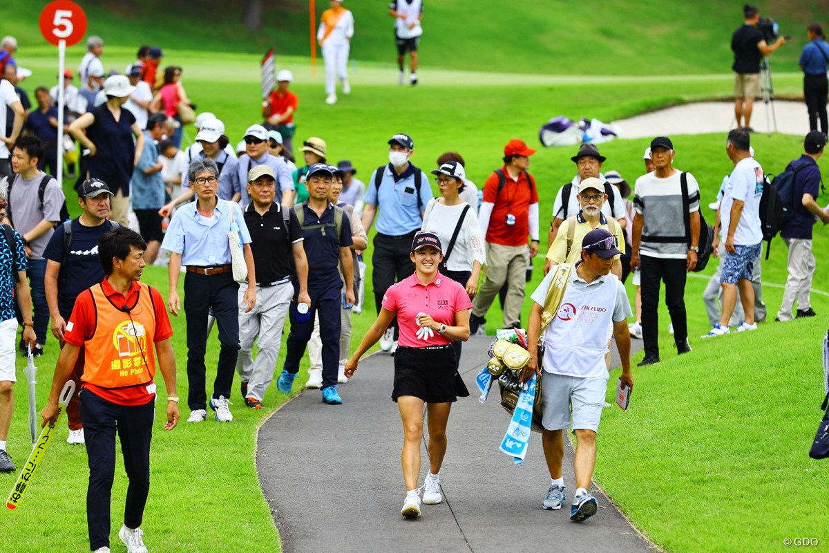2023年 資生堂 レディスオープン 2日目 岩井千怜