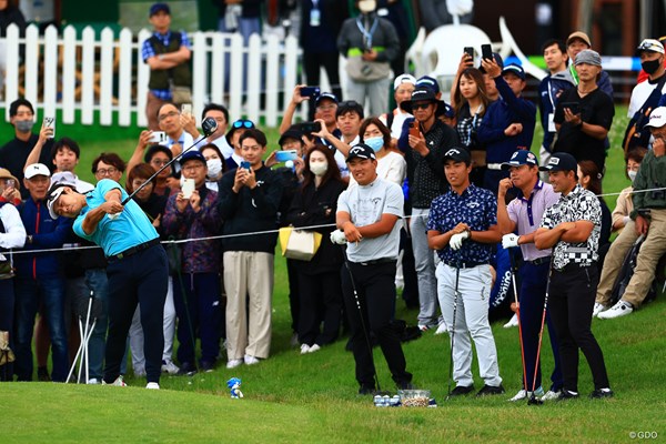 2023年 長嶋茂雄招待 セガサミーカップゴルフトーナメント 3日目 ドラコン大会 櫻井さんすげーや