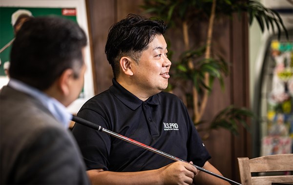 2023年 日本シャフト特集 ダンロップからの要望は高かったという栗原氏(撮影:角田慎太郎)