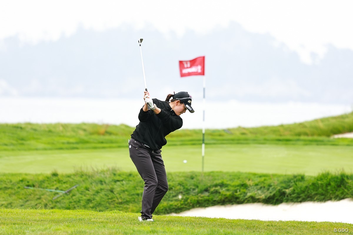 2023年 全米女子オープン 事前 岩井千怜