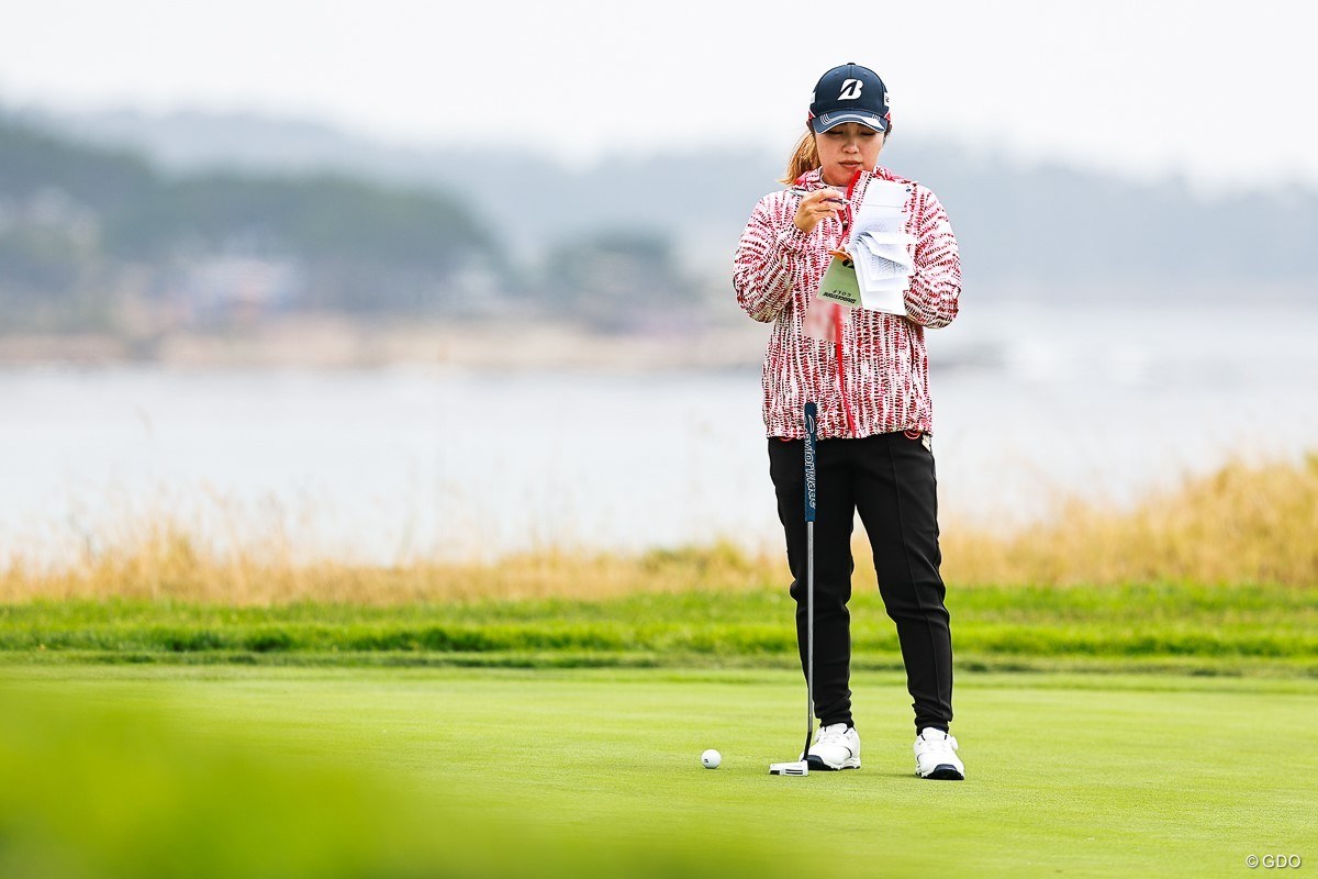 2023年 全米女子オープン 事前 古江彩佳