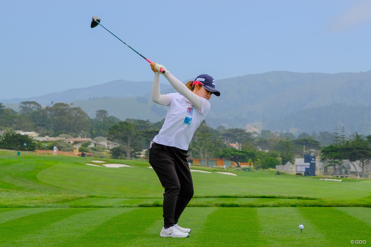 2023年 全米女子オープン 事前 古江彩佳
