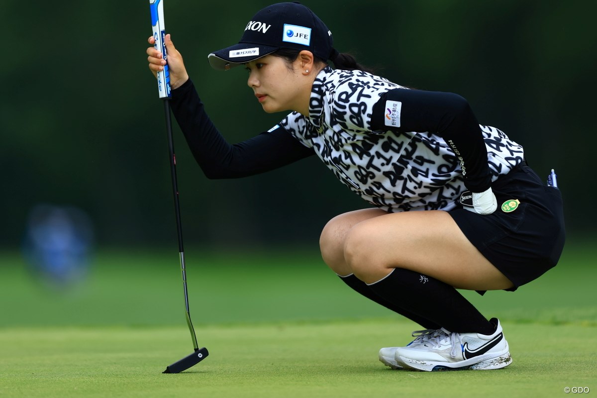 2023年 ミネベアミツミ レディス 北海道新聞カップ 初日 尾関彩美悠