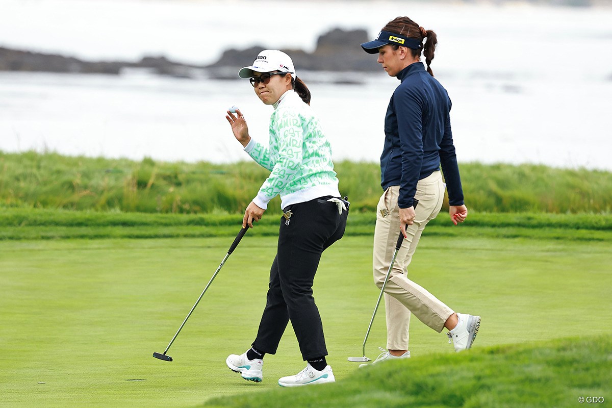2023年 全米女子オープン 初日 畑岡奈紗