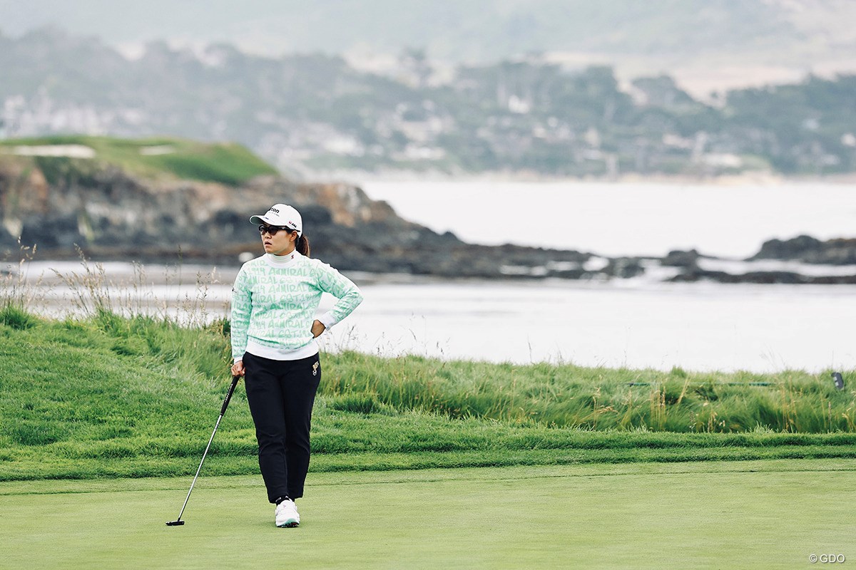 2023年 全米女子オープン 初日 畑岡奈紗