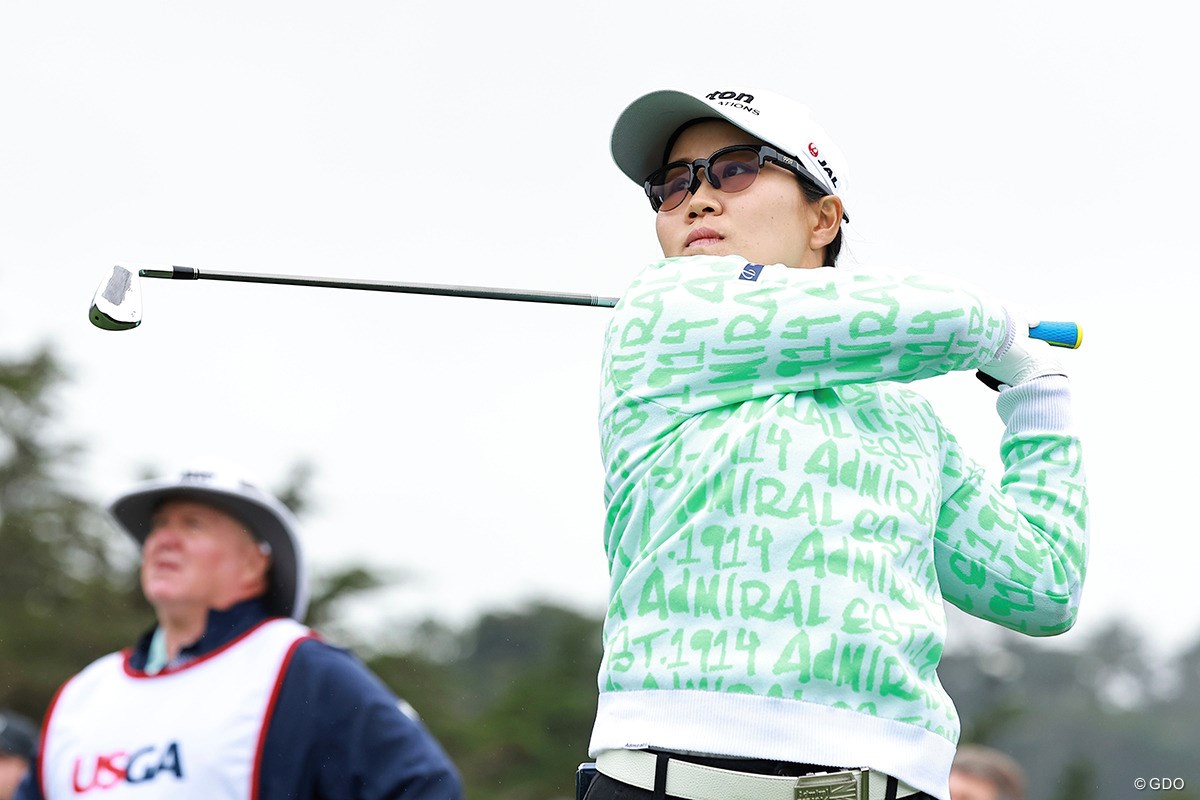 2023年 全米女子オープン 初日 畑岡奈紗