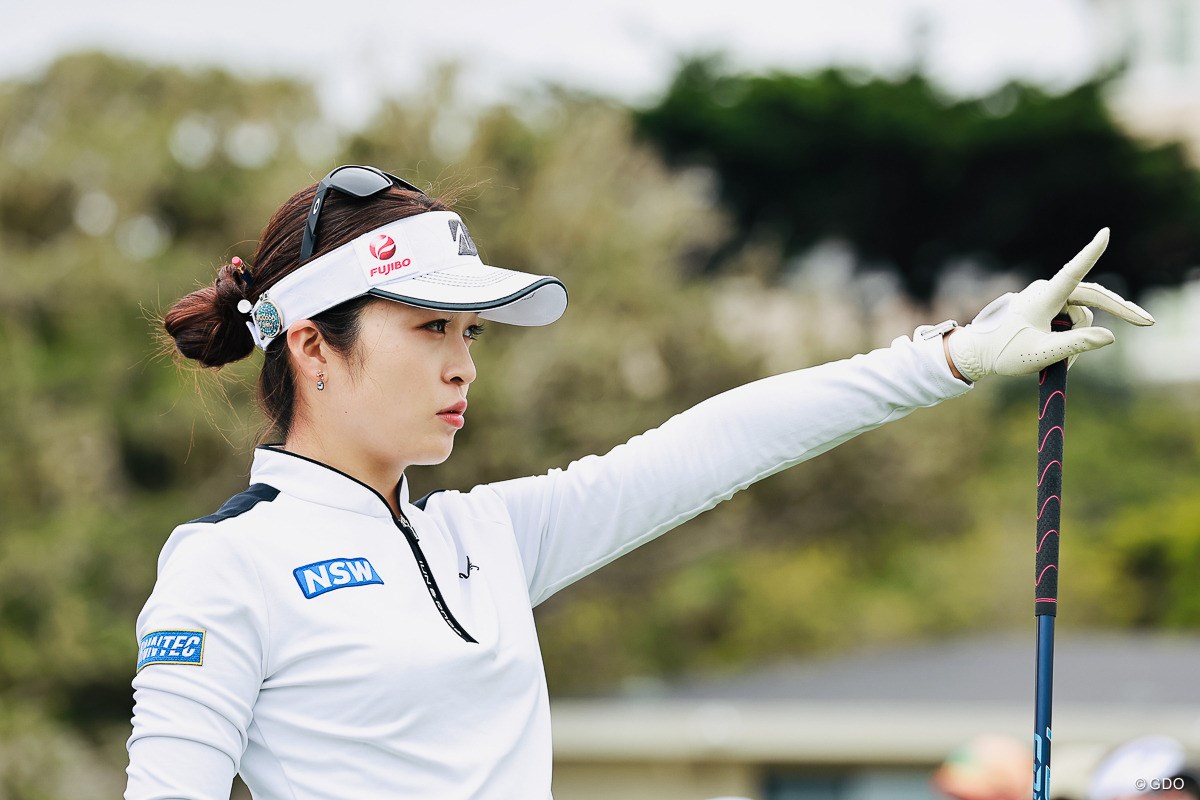 2023年 全米女子オープン 初日 三ヶ島かな