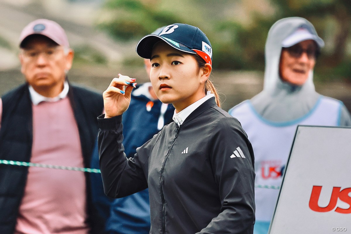 2023年 全米女子オープン 初日 佐藤心結